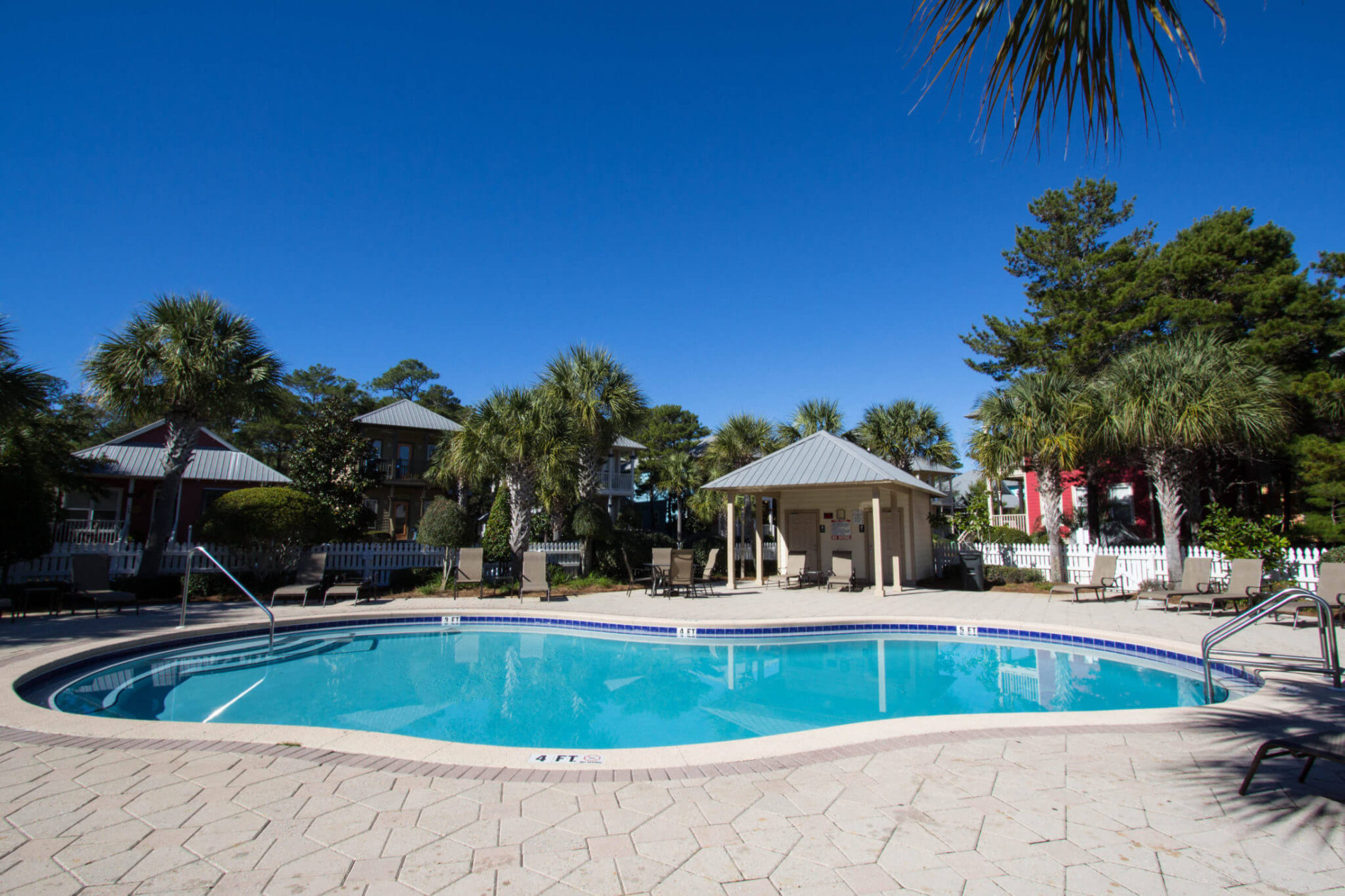 pool side lounge Old FLorida Village