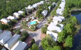 Aerial View of Old Florida Village